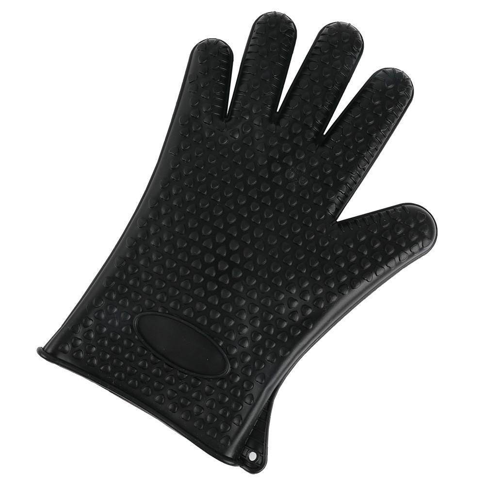 One Size Thickening Anti-skid Silicone Anti-hot Heat Insulation Finger Gloves