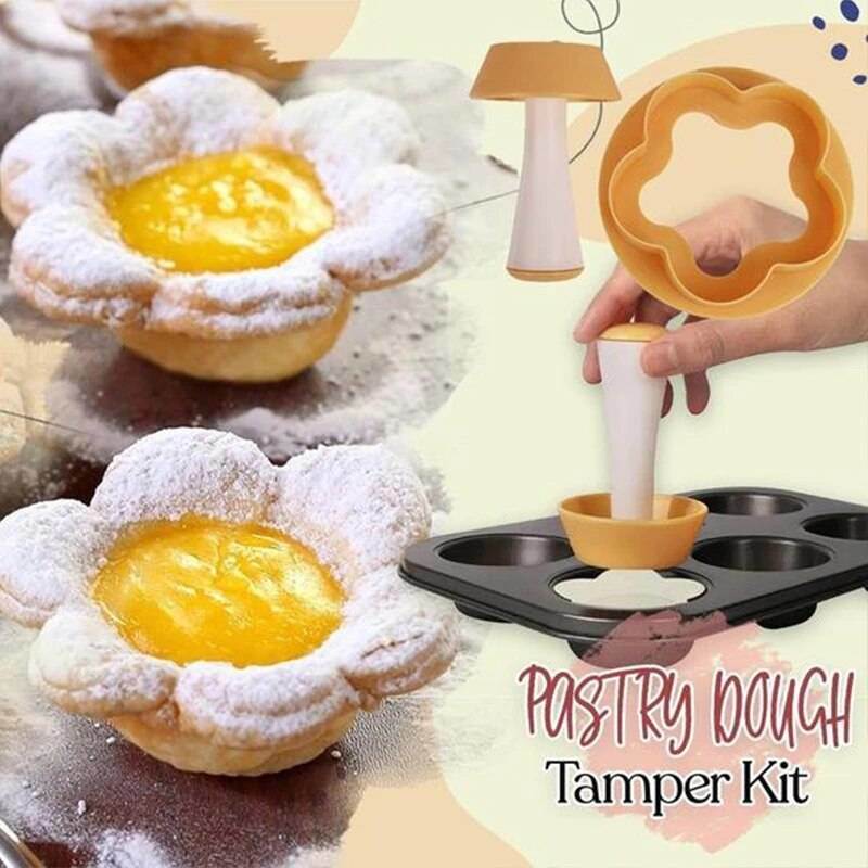 Pastry Dough Tamper Kit DIY Cupcakes Biscuit Mold Baking Donut Mold