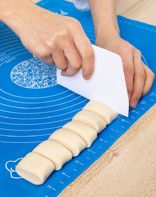 Non-Stick Silicone Dough Rolling Mat Sheet, Kneading Rolling Baking Pad with Measurement Scale Pastry Baking Mat Tool