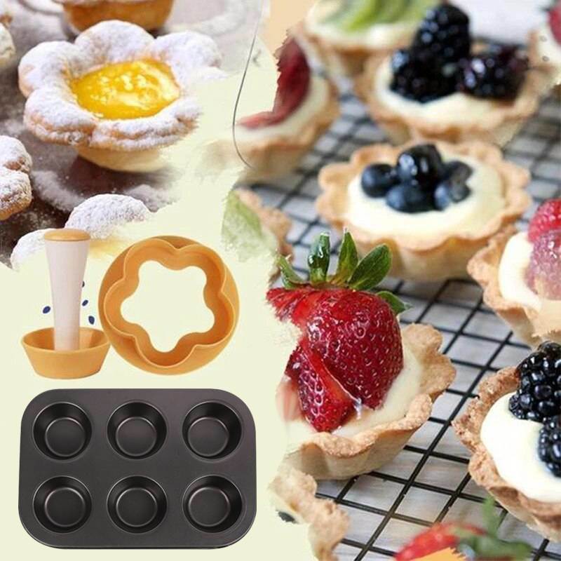 Pastry Dough Tamper Kit DIY Cupcakes Biscuit Mold Baking Donut Mold