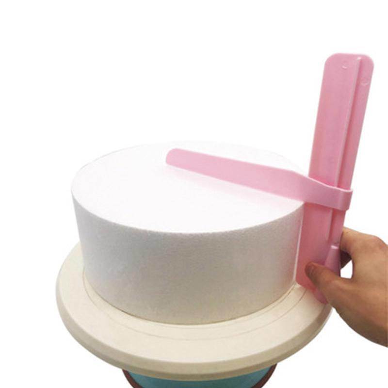 Cake Scraper Smoother Adjustable Spatulas Cake Edge Smoother Cream DIY Bakeware Tool