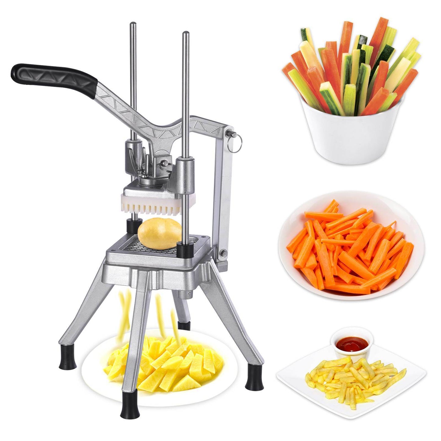 Kitchen Fruit And Vegetable Strip Creative Manual Cutting Machine